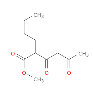 Hexanoic acid, 2-butyl-3,5-dioxo-, methyl ester