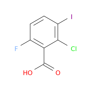 2-chloro-6-fluoro-3-iodobenzoic acid
