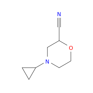 4-环丙基吗啉-2-甲腈