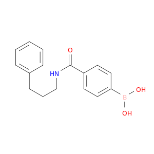 Boronic acid, [4-[[(3-phenylpropyl)amino]carbonyl]phenyl]-