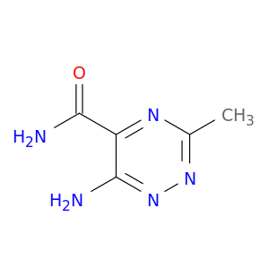 1,2,4-Triazine-5-carboxamide, 6-amino-3-methyl-