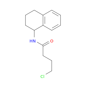 Butanamide, 4-chloro-N-(1,2,3,4-tetrahydro-1-naphthalenyl)-