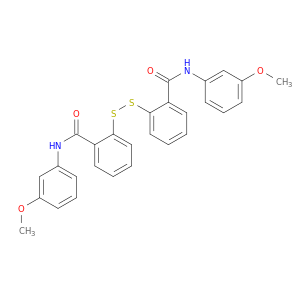 Benzamide, 2,2'-dithiobis[N-(3-methoxyphenyl)- (9CI)