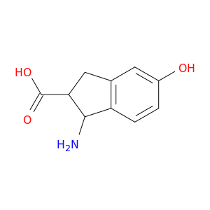 1H-Indene-2-carboxylicacid, 1-amino-2,3-dihydro-5-hydroxy-