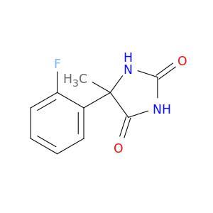 5-(2-fluorophenyl)-5-methylimidazolidine-2,4-dione