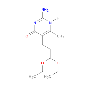 4(3H)-Pyrimidinone,2-amino-5-(3,3-diethoxypropyl)-6-methyl-