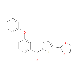 5-(1,3-DIOXOLAN-2-YL)-2-(3-PHENOXYBENZOYL)THIOPHENE