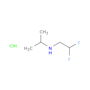 (2,2-二氟乙基)(丙-2-基)胺盐酸盐