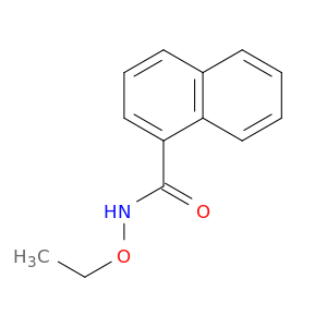 1-Naphthalenecarboxamide, N-ethoxy-