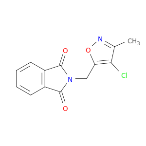 4-CHLORO-3-METHYL-5-(PHTHALIMIDOMETHYL)ISOXAZOLE