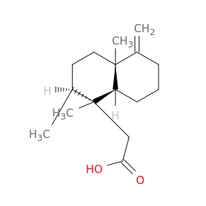 1-Naphthaleneaceticacid, decahydro-1,2,4a-trimethyl-5-methylene-, (1R,2S,4aS,8aS)-