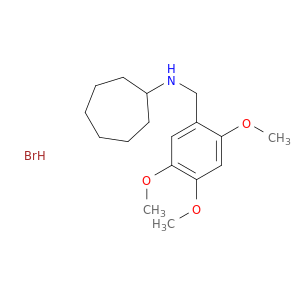 N-(2,4,5-TRIMETHOXYBENZYL)CYCLOHEPTANAMINE