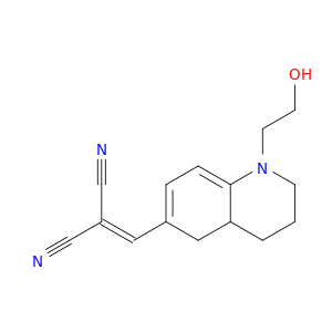 2-[1,2,3,4-四氢-1-(2-羟乙基)-6-喹啉基]亚丙烯腈