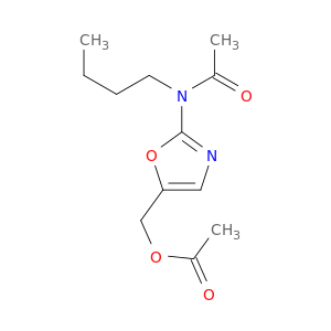 Acetamide, N-[5-[(acetyloxy)methyl]-2-oxazolyl]-N-butyl-