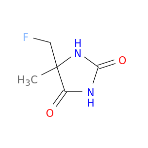 2,4-Imidazolidinedione,5-(fluoromethyl)-5-methyl-