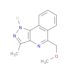 1H-Pyrazolo[4,3-c]isoquinoline, 5-(methoxymethyl)-3-methyl-