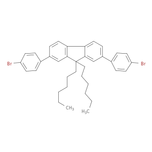 9H-Fluorene, 2,7-bis(4-bromophenyl)-9,9-dihexyl-