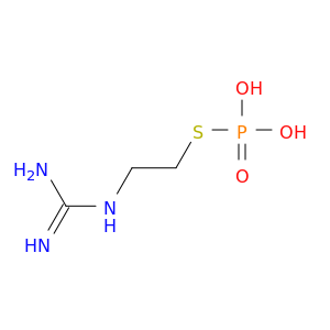 Guanidine, (2-(phosphonothio)ethyl)-