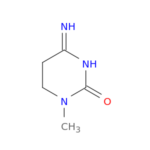 2(1H)-Pyrimidinone, tetrahydro-4-imino-1-methyl-, (E)-