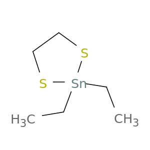 1,3,2-Dithiastannolane, 2,2-diethyl-