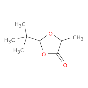 1,3-Dioxolan-4-one, 2-(1,1-dimethylethyl)-5-methyl-
