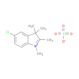 3H-Indolium, 5-chloro-1,2,3,3-tetramethyl-, perchlorate