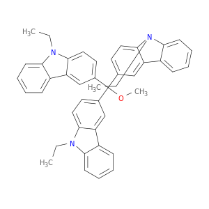 9H-Carbazole, 3,3',3''-(methoxymethylidyne)tris[9-ethyl-