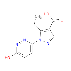 5-Ethyl-1-(6-hydroxypyridazin-3-yl)-1H-pyrazole-4-carboxylic Acid