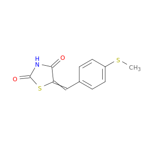 2,4-Thiazolidinedione, 5-[[4-(methylthio)phenyl]methylene]-