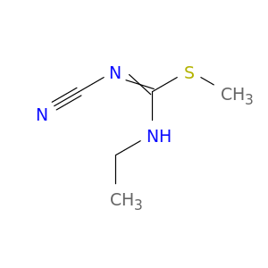 N'-Cyano-N-ethyl(methylsulfanyl)methanimidamide