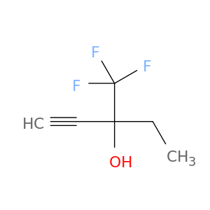 1-Pentyn-3-ol, 3-(trifluoromethyl)-