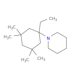 Piperidine, 1-(1-ethyl-3,3,5,5-tetramethylcyclohexyl)-