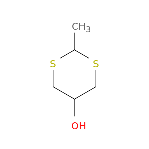 1,3-Dithian-5-ol, 2-methyl-