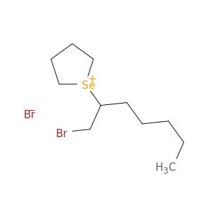 Selenophenium, 1-[1-(bromomethyl)hexyl]tetrahydro-, bromide