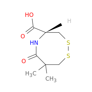 1,2,5-Dithiazocine-4-carboxylicacid, hexahydro-7,7-dimethyl-6-oxo-, (4R)-