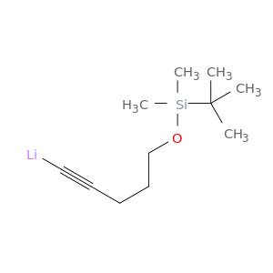 Lithium, [5-[[(1,1-dimethylethyl)dimethylsilyl]oxy]-1-pentynyl]-