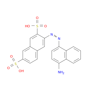 3-[2-(4-氨基-1-萘基)二亚苯基]-2,7-萘二磺酸