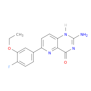 Pyrido[3,2-d]pyrimidin-4(1H)-one, 2-amino-6-(3-ethoxy-4-fluorophenyl)-