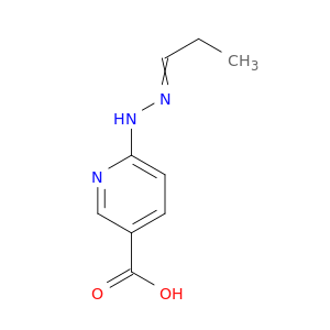 3-Pyridinecarboxylicacid, 6-(2-propylidenehydrazinyl)-