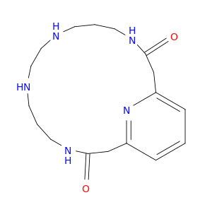 4,8,11,15,22-Pentaazabicyclo[16.3.1]docosa-1(22),18,20-triene-3,16-dione