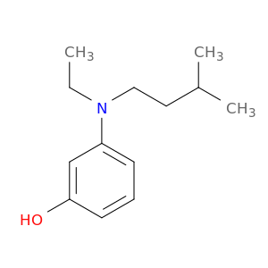 Phenol, 3-[ethyl(3-methylbutyl)amino]-
