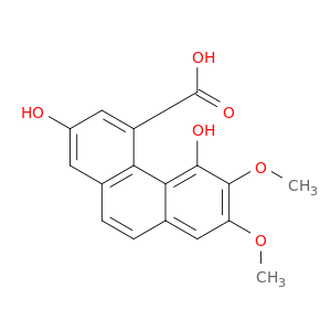 4-Phenanthrenecarboxylicacid, 2,5-dihydroxy-6,7-dimethoxy-