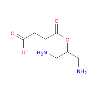 Butanedioic acid, mono[2-amino-1-(aminomethyl)ethyl] ester