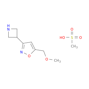 3-(Azetidin-3-yl)-5-(methoxymethyl)-1,2-oxazole, methanesulfonic Acid