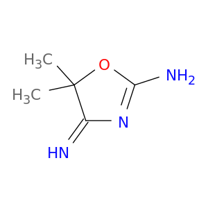 2-Oxazolamine, 4,5-dihydro-4-imino-5,5-dimethyl-
