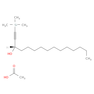 1-Pentadecyn-3-ol, 1-(trimethylsilyl)-, acetate, (3S)-