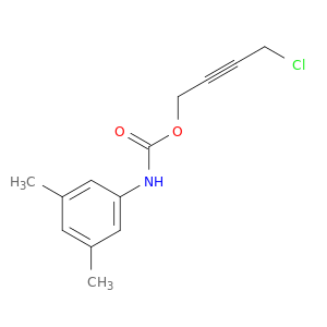Carbamic acid, (3,5-dimethylphenyl)-, 4-chloro-2-butynyl ester