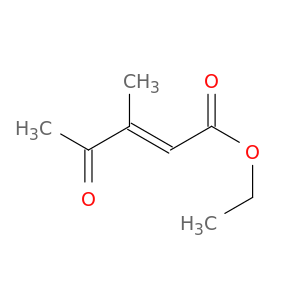 2-Pentenoic acid, 3-methyl-4-oxo-, ethyl ester, (E)-