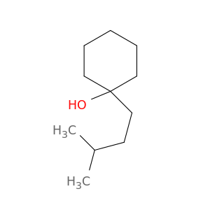 1-(3-methylbutyl)cyclohexan-1-ol
