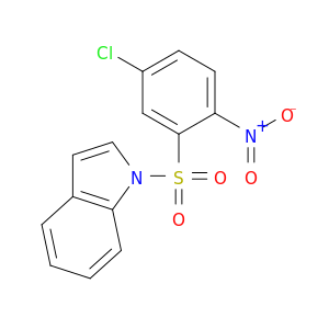 1-[(5-Chloro-2-nitrophenyl)sulfonyl]-1H-indole